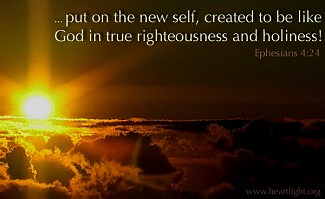 Ephesians chapter 4 verse 24