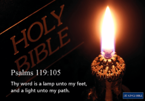 Grace Gems Resources Thy Word Is A Lamp Unto My Feet Psalm 119-105 KJV